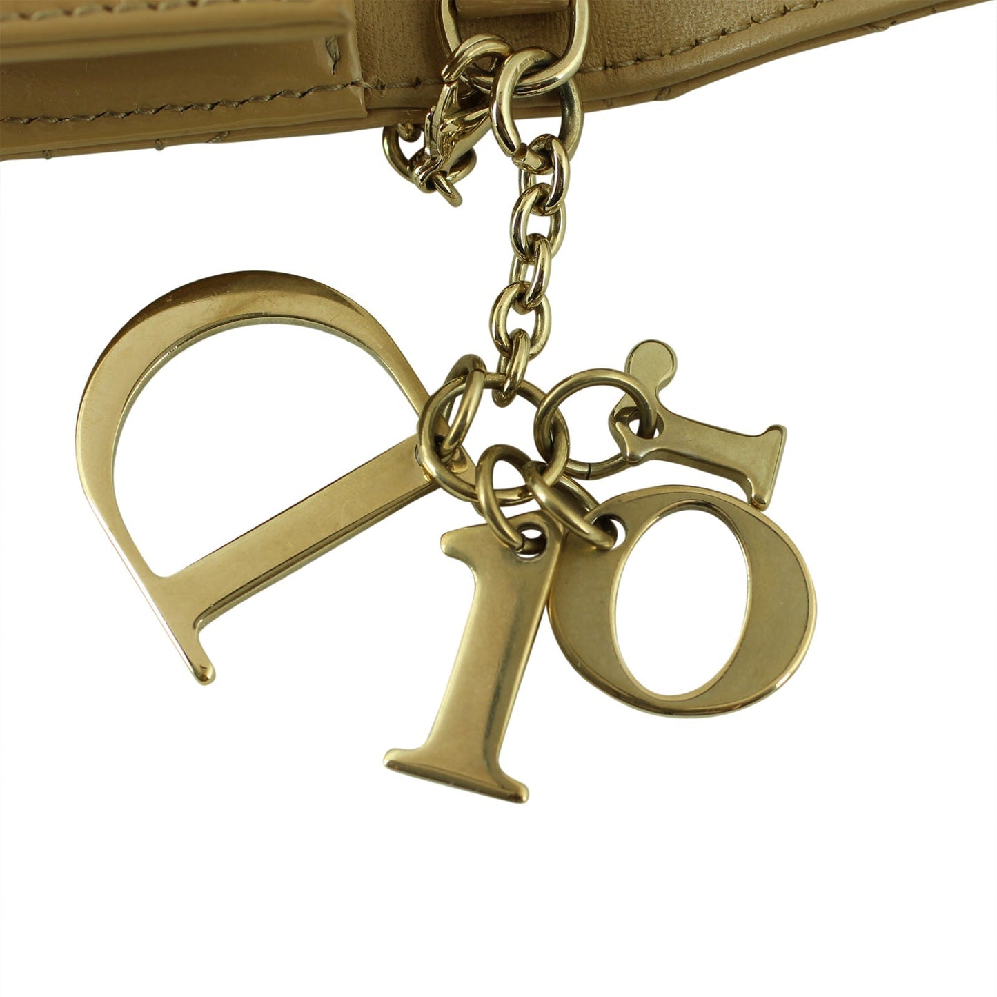 Dior Patent Cannage Clutch Bag