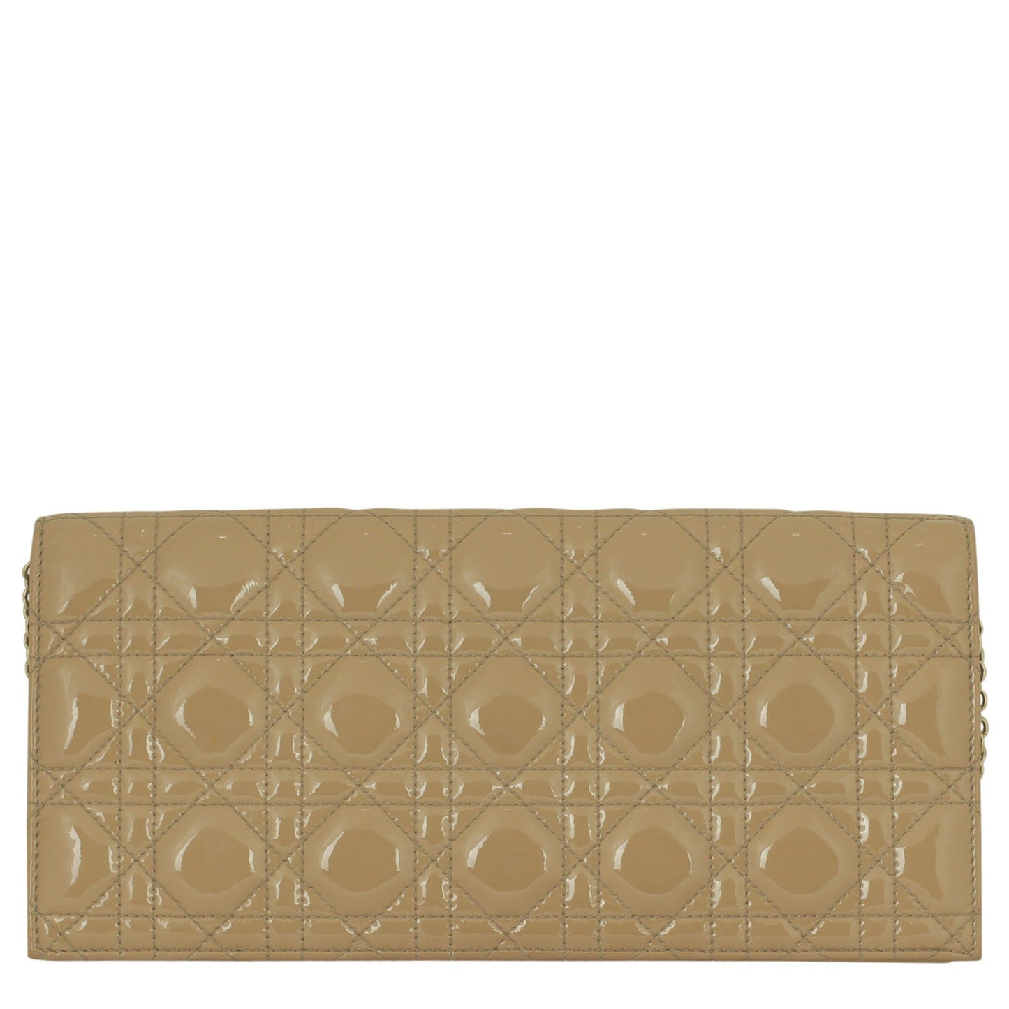 Dior Patent Cannage Clutch Bag