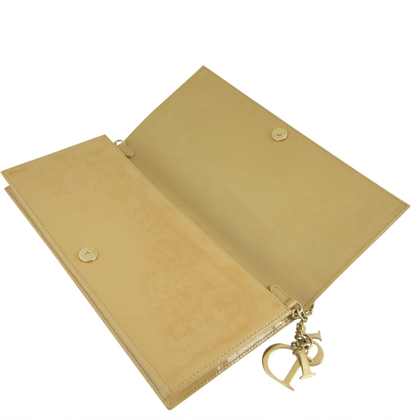 Dior Patent Cannage Clutch Bag