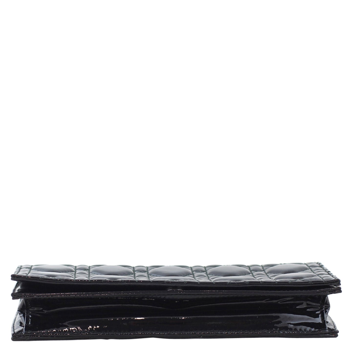 Dior Patent Cannage Clutch Bag