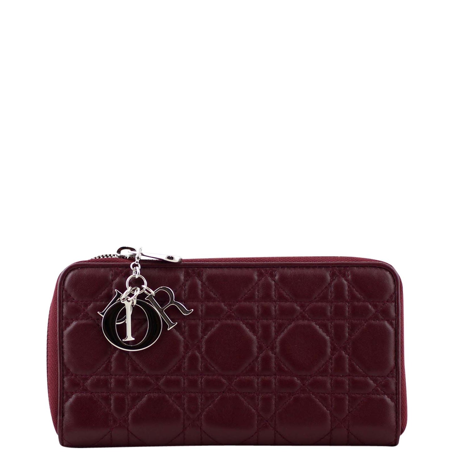Lady Dior Voyager Cannage Wallet