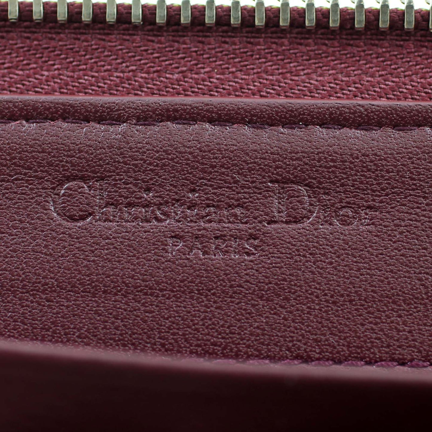 Lady Dior Voyager Cannage Wallet