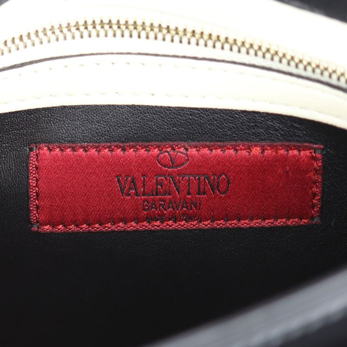 Valentino Rockstud Wristlet Flap Clutch