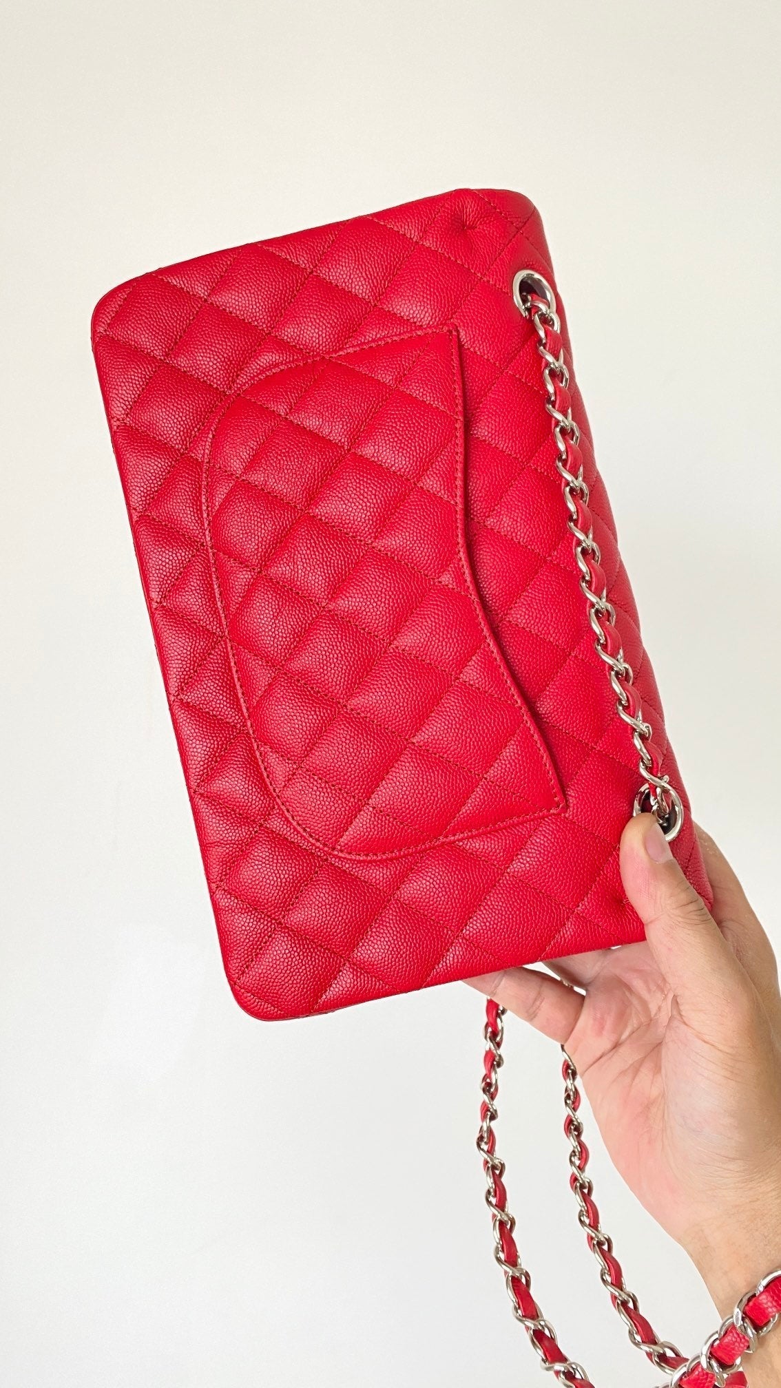 CHLSmall Classic Handbag Red For Women Bags 9.1in/23cm