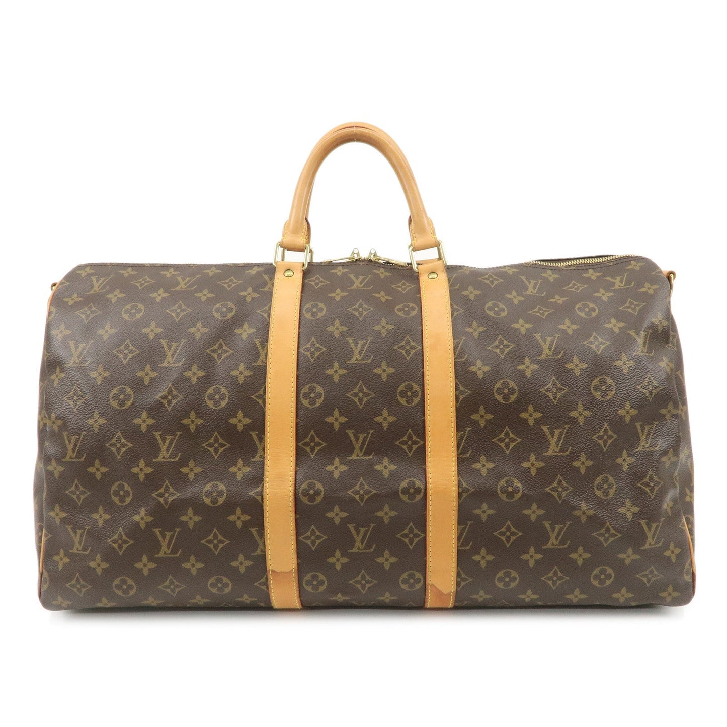 Louis Vuitton Monogram Keep All Bandouliere 55 Bag Brown M41414  d