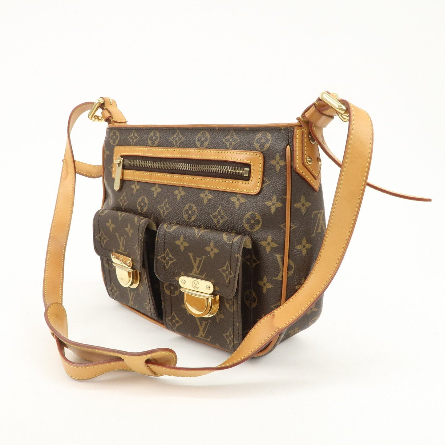 Louis Vuitton Monogram Hudson GM Shoulder Bag M40045  d