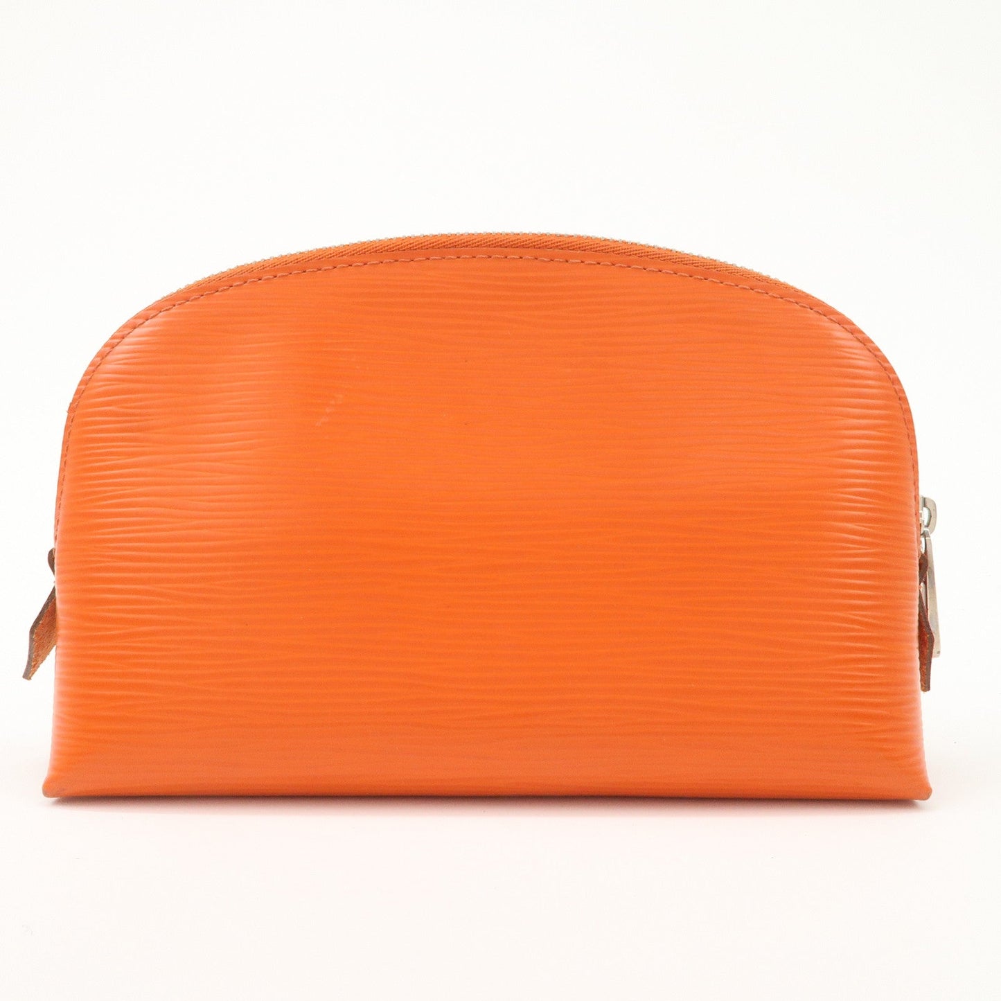 Louis Vuitton Epi Pochette Cosmetic PM Pouch Pimont Orange M40642  d