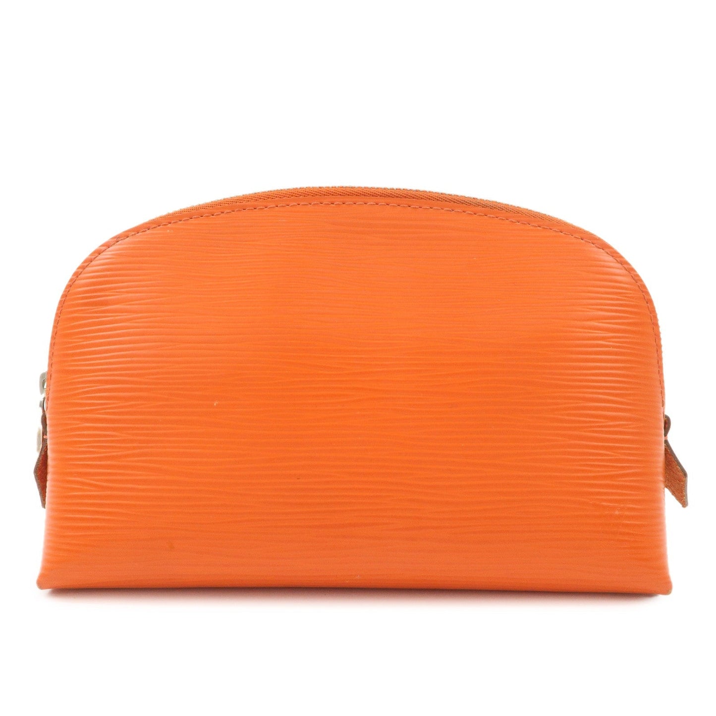 Louis Vuitton Epi Pochette Cosmetic PM Pouch Pimont Orange M40642  d
