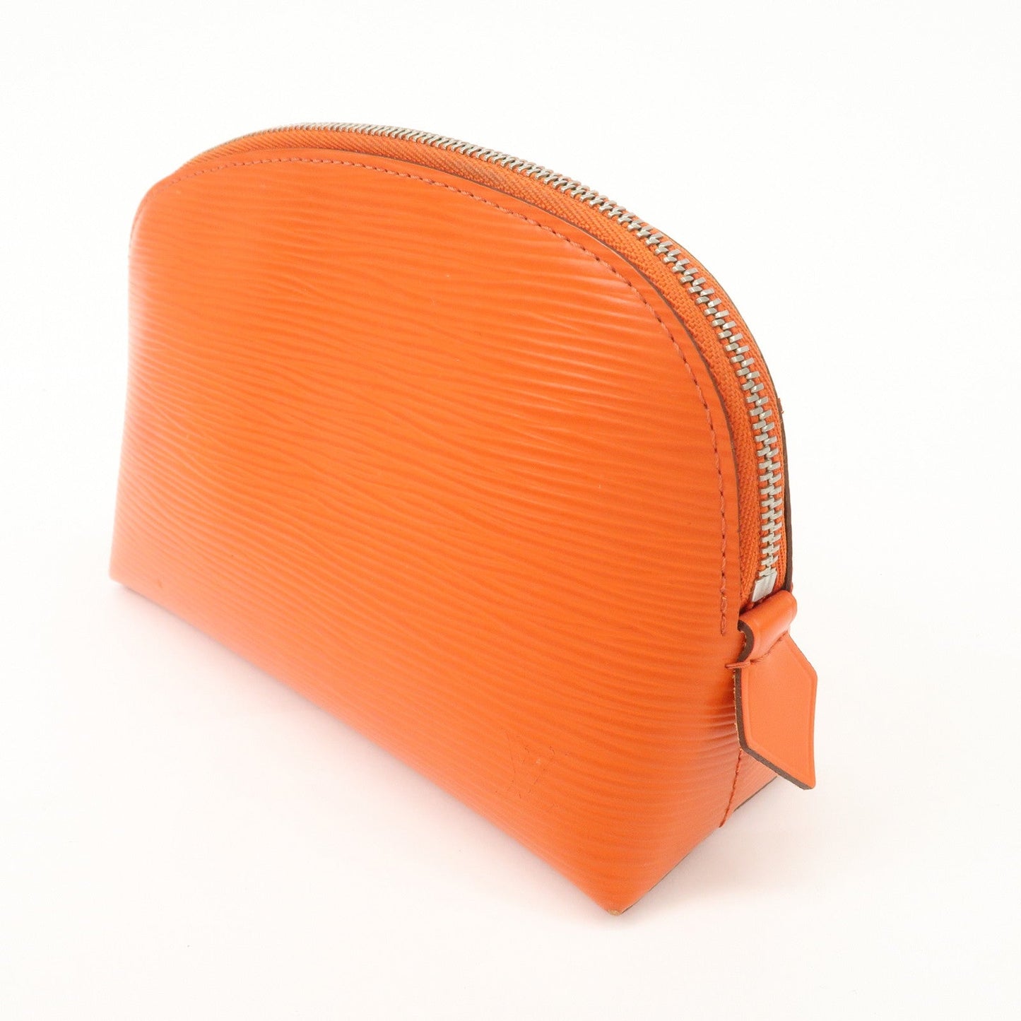 Louis Vuitton Epi Pochette Cosmetic PM Pouch Pimont Orange M40642  d