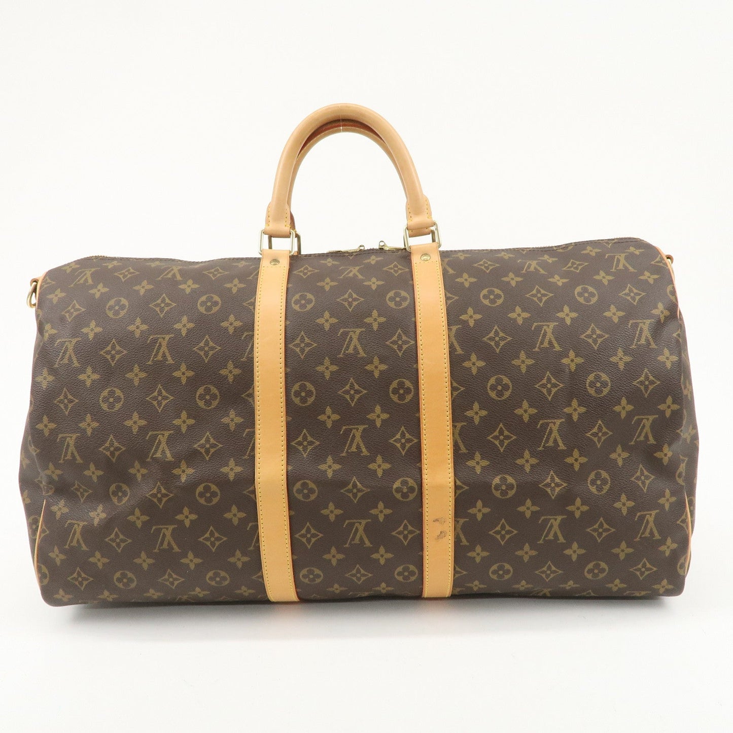 Louis Vuitton Monogram Keep All Bandouliere 55 Bag Brown M41414  d
