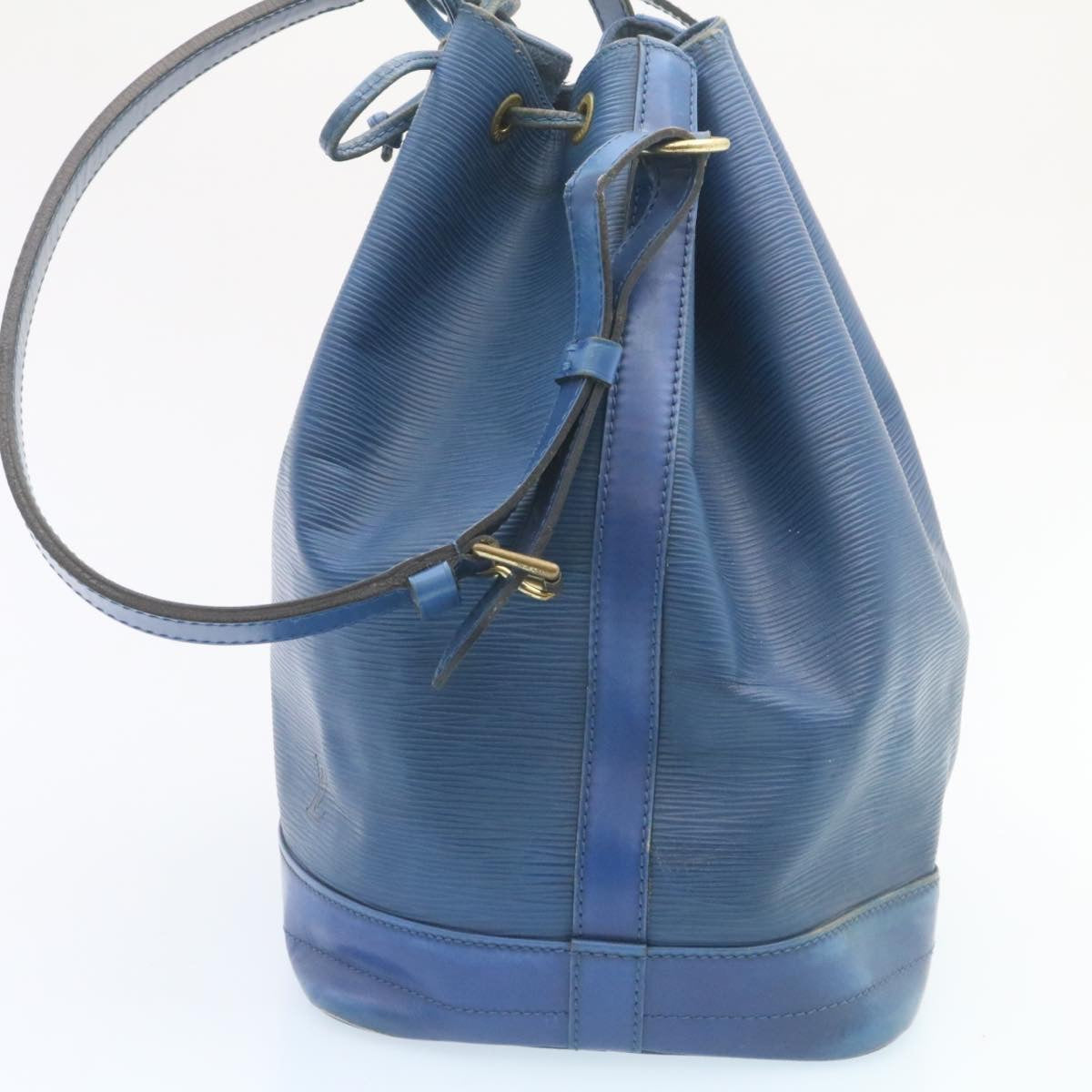 LOUIS VUITTON Epi Noe Shoulder Bag Blue M44005 LV  ds289
