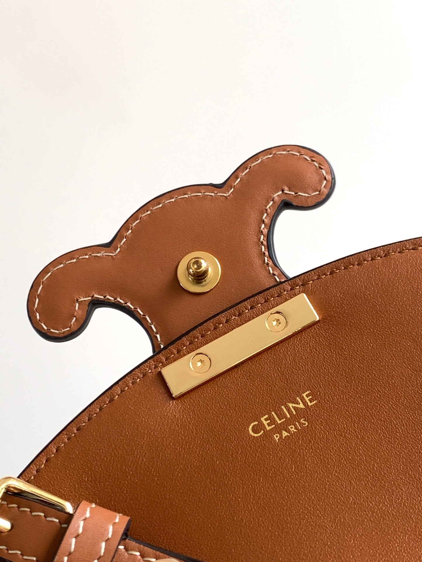 Top Quality BesaTop Quality Cuir Triomphe Bag Brown For Women 9in/23cm 111233DU3.04LU