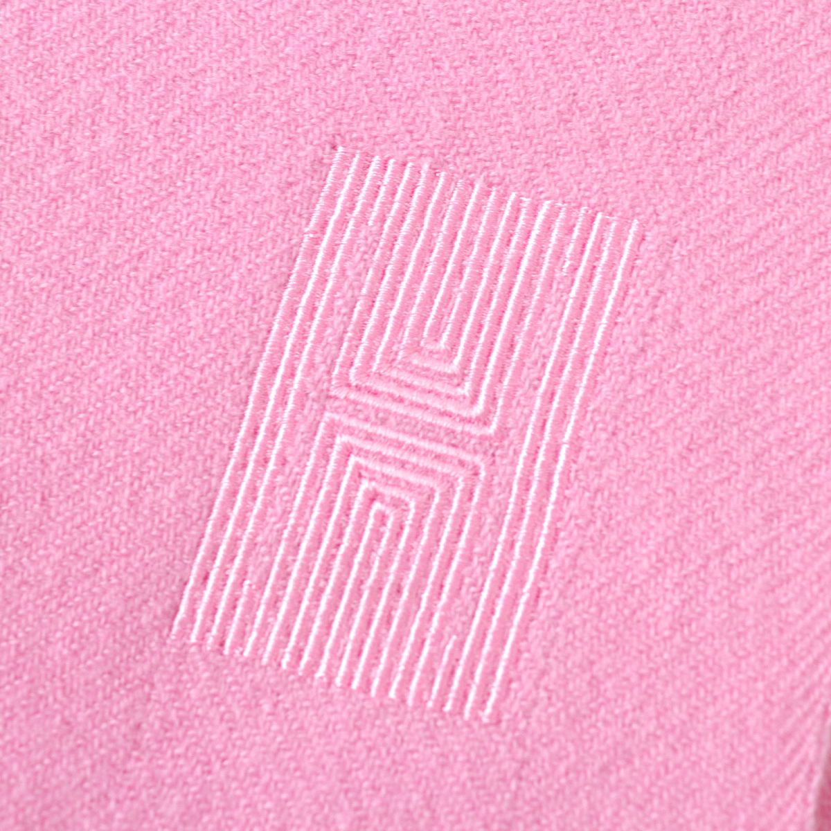 HERMES Stall Main: 100% cashmere pink Women  d