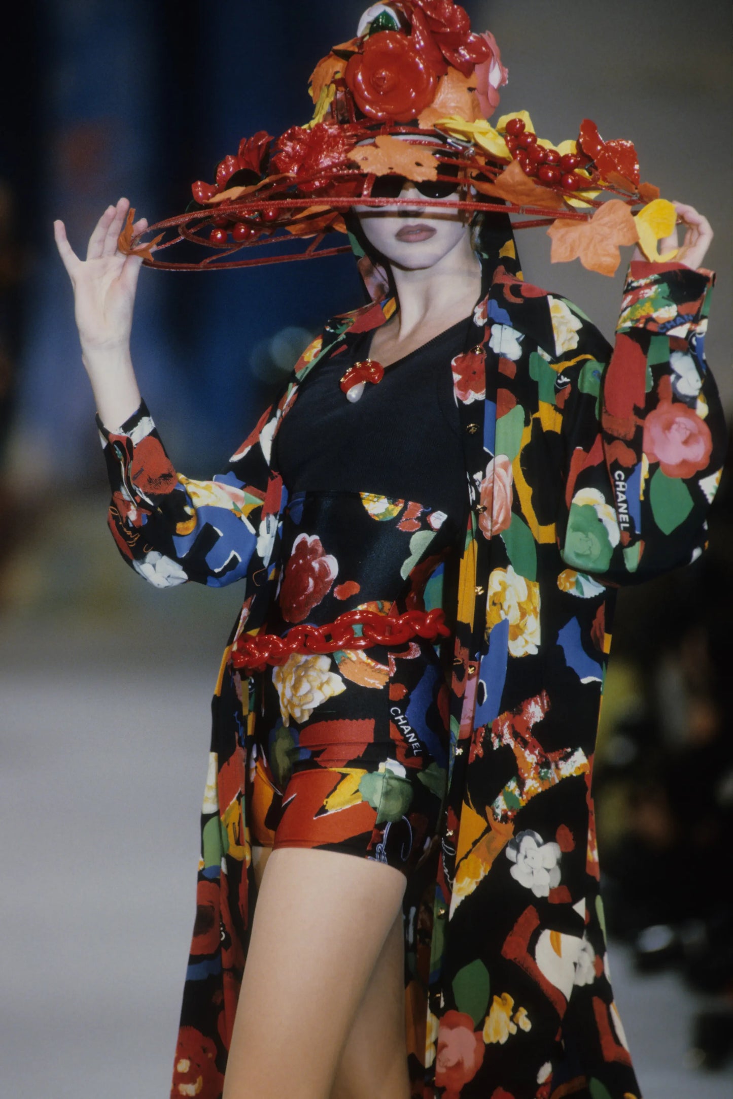 Broche camélia Chanel 1992