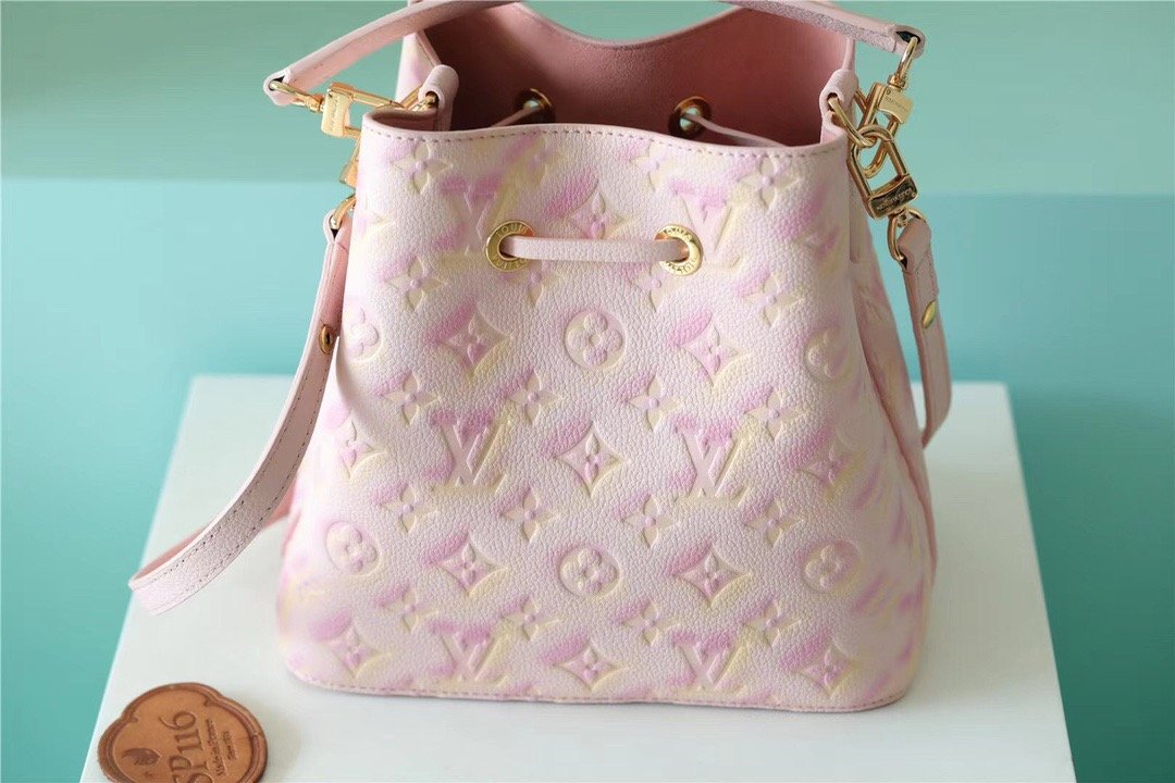 Top Quality NeoNoe BB Monogram Empreinte Pink For Women,  Shoulder And Crossbody Bags 7.9in/20cm Top Quality 