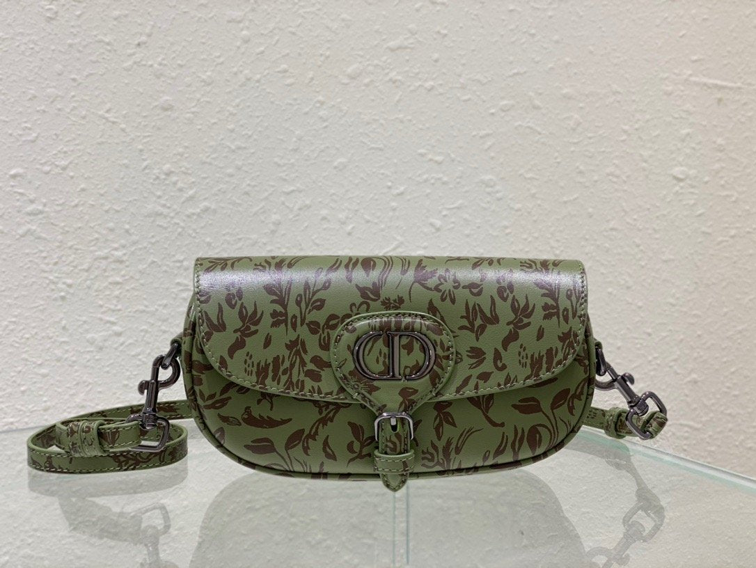 Top Quality Bobby East-West Bag Green, For Women, Womens Handbags 8.5in/21cm CD