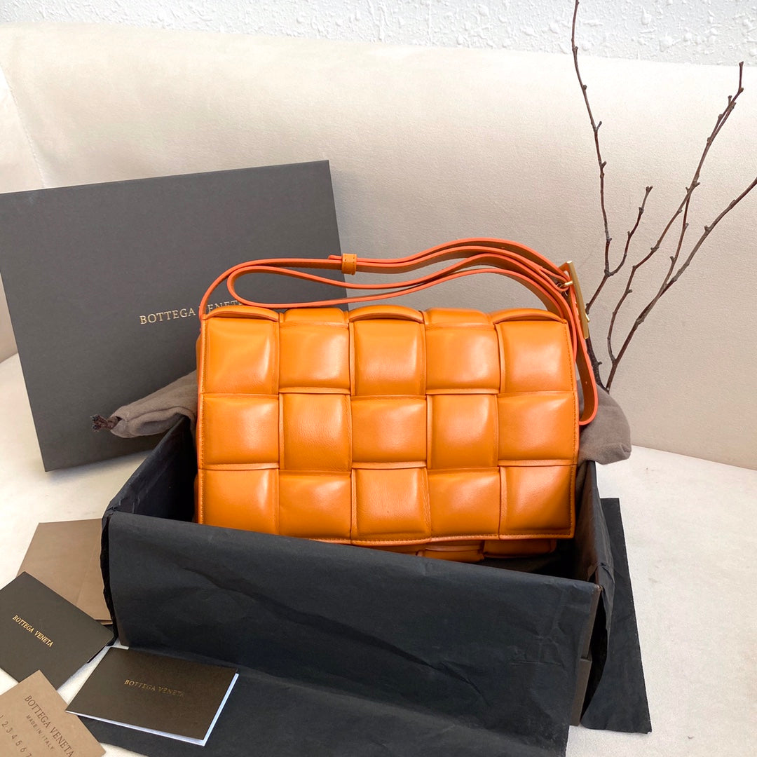 Top Quality Padded Cassette Bag For Women 10.2in/26cm In Orange