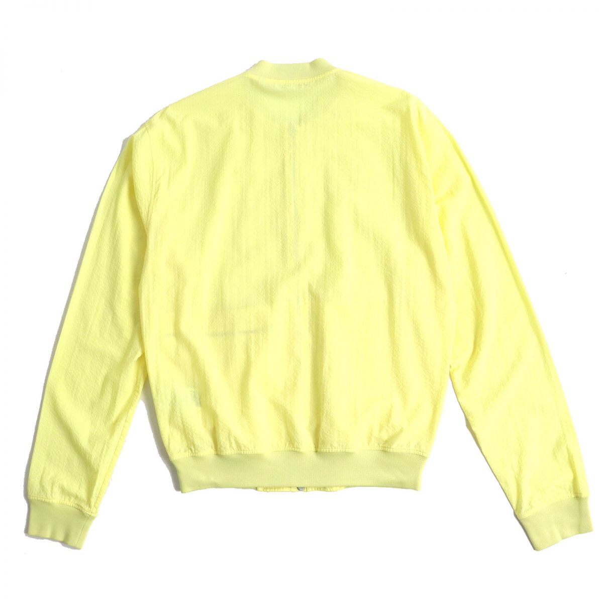 HERMES Blouson Main: 100% cotton, part: 95% cotton, part: 5% polyurethane yellow mens 37  d