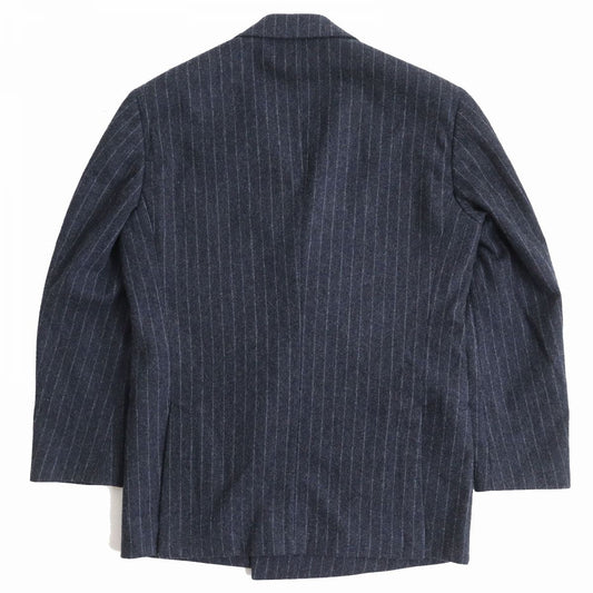 HERMES suit Outer: 100% wool, Lining: 100% cupra, Part: 100% cotton Navy mens  d