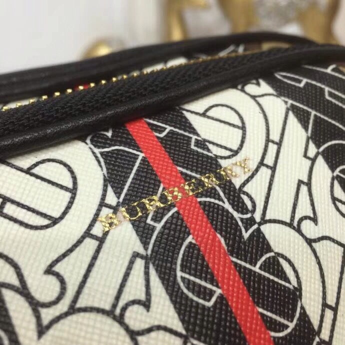 Top Quality Monogram Stripe E-Canvas Camera Bag Bridle Brown For Women, Bags 19.5cm/7.7cm
