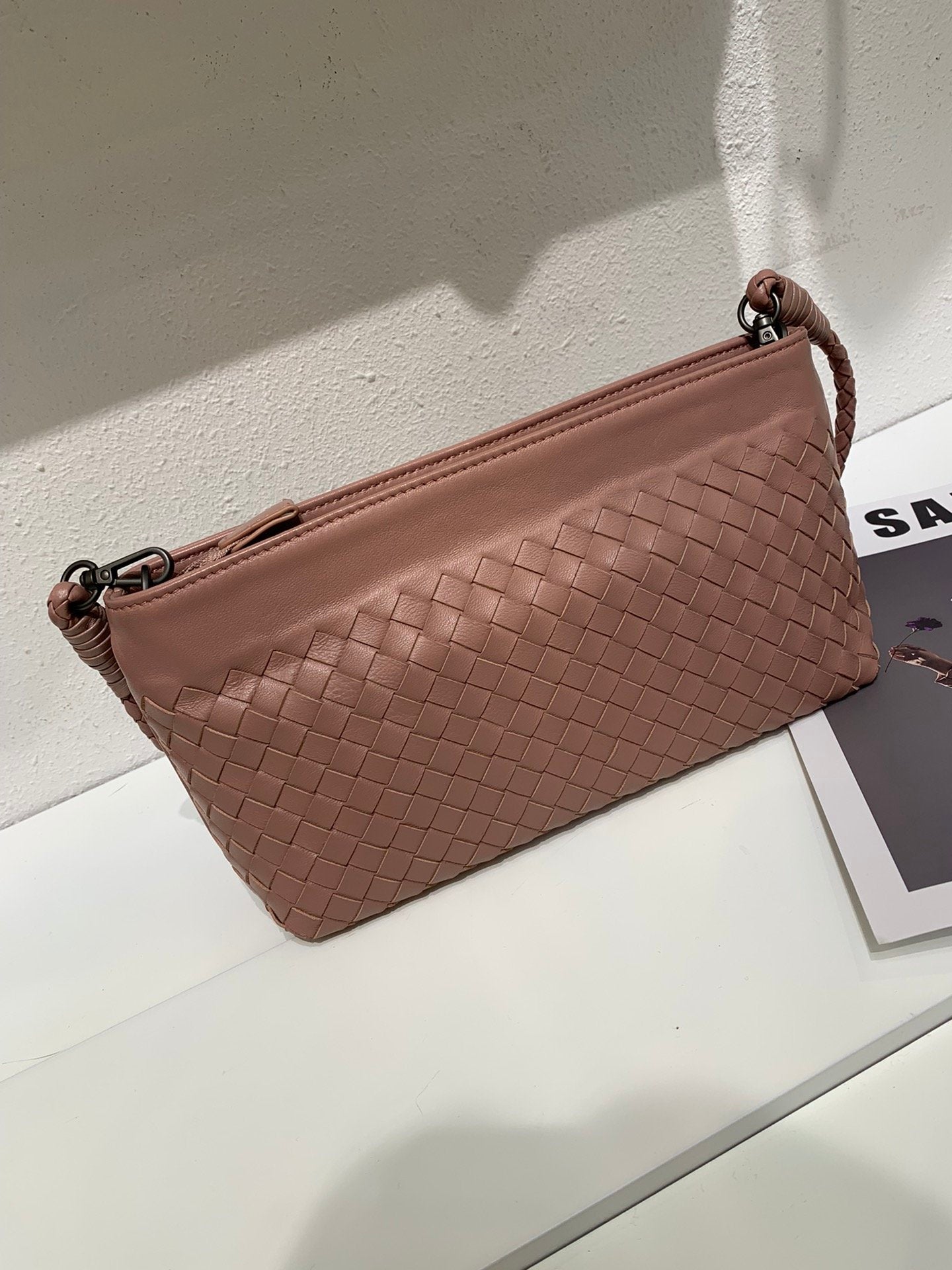 Top Quality Clutch Bag Brown, For Women, Bags 9.8in/25cm