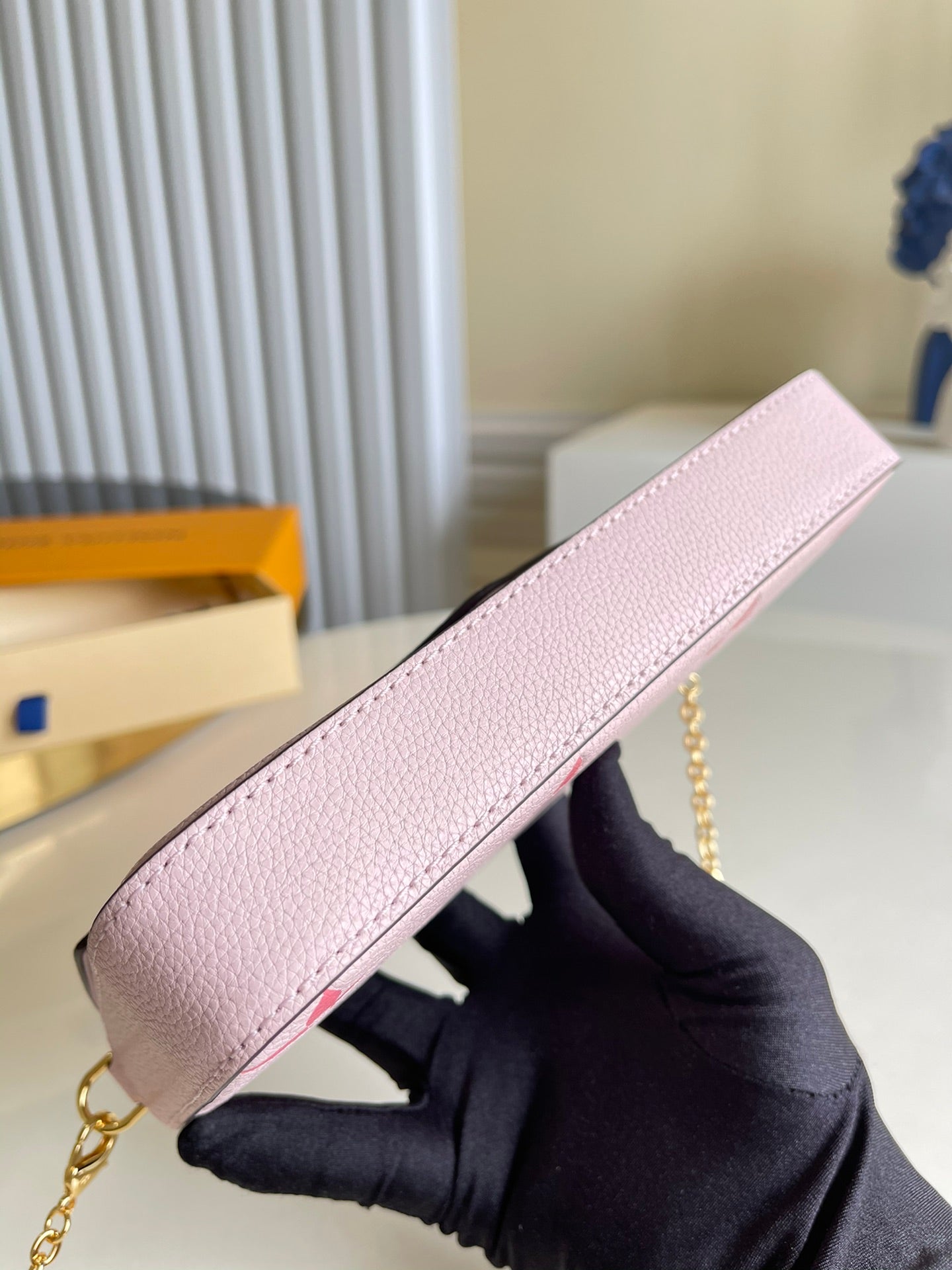 Top Quality Felicie Pochette Monogram Empreinte Pink For Women, WoBags, Shoulder And Crossbody Bags 8.3in/21cm Top Quality M80498
