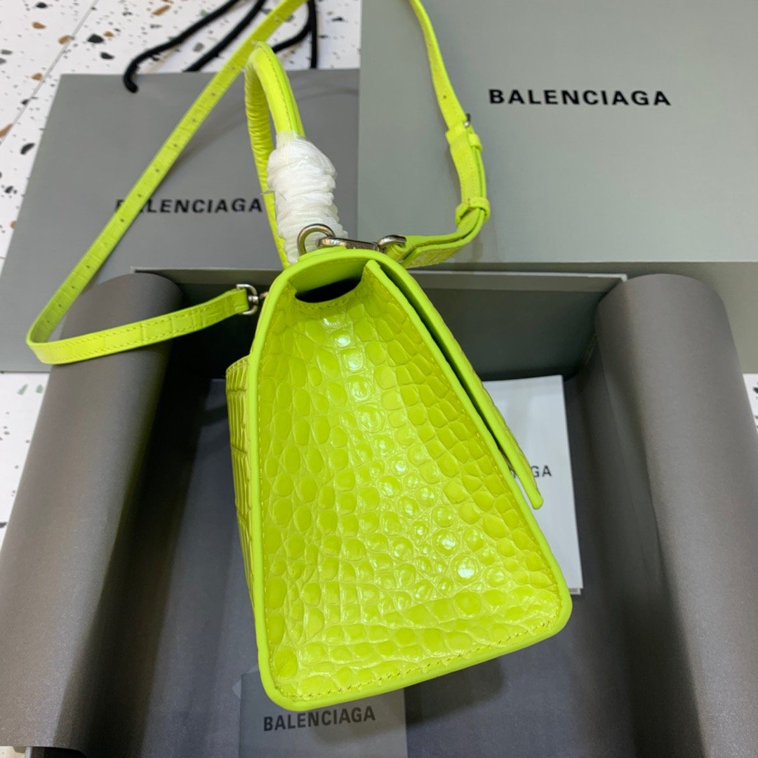 Top Quality Hourglass Small Handbag In Light Green, For Women,  Bags 9in/23cm