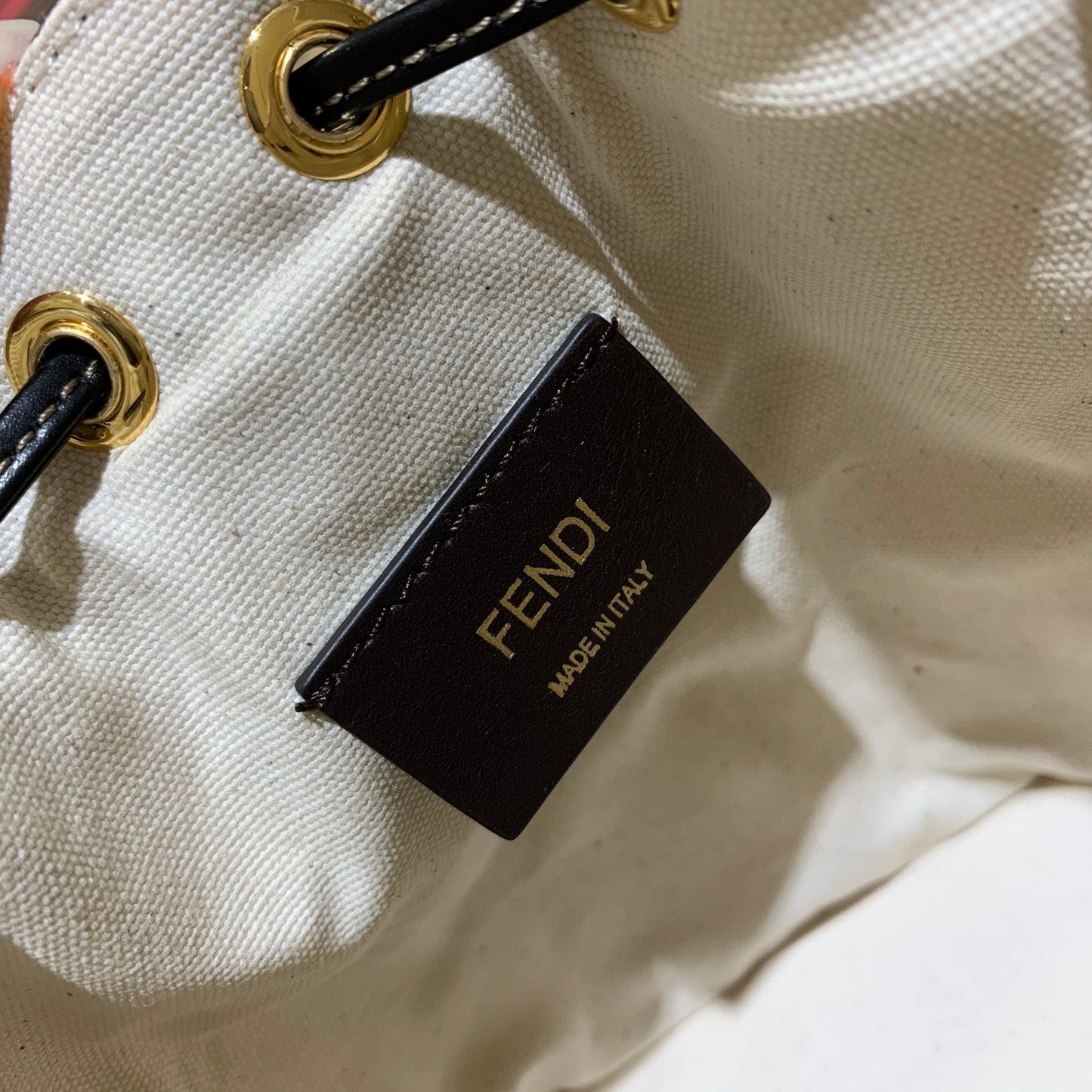 Top QualityTop Quality Mon Tresor White Canvas For Women, Women’s Handbags, Shoulder And Crossbody Bags 7.1in/18cm FF 8BS010