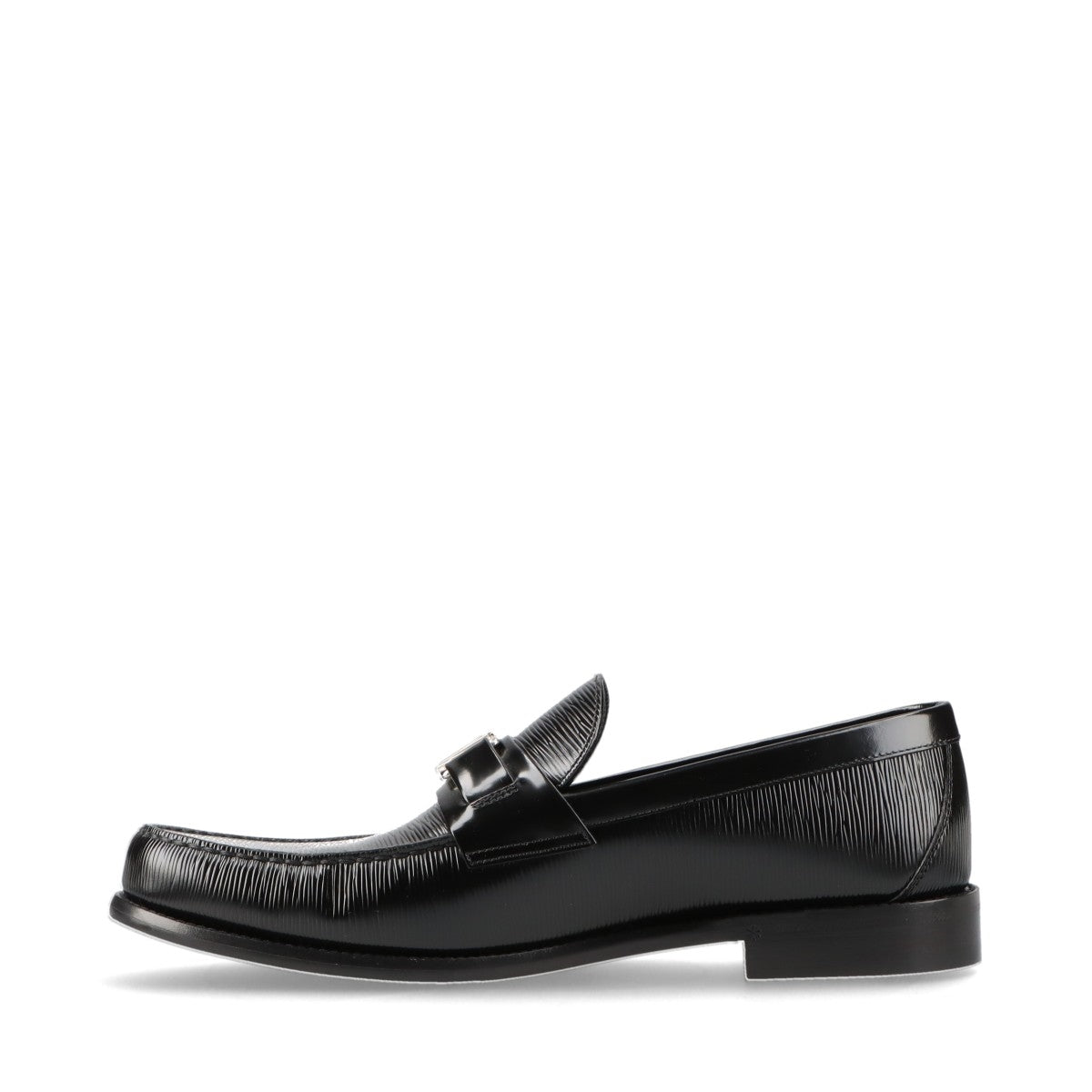 Louis Vuitton Main Line 22 Years Patent Leather  9 Mens Black FA0212 LV Logo Epi