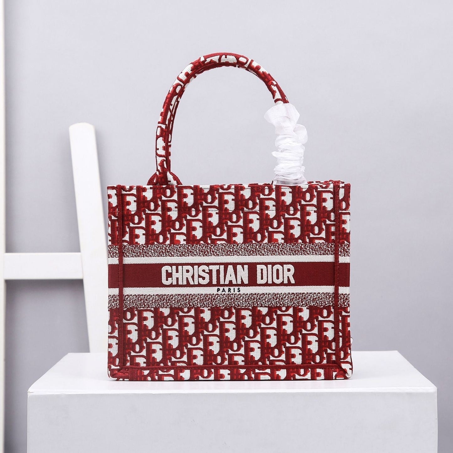 Top Quality Small Book Tote Red, For Women, Womens Handbags 26.5cm/10.5in CD M1265ZRIW_M17E