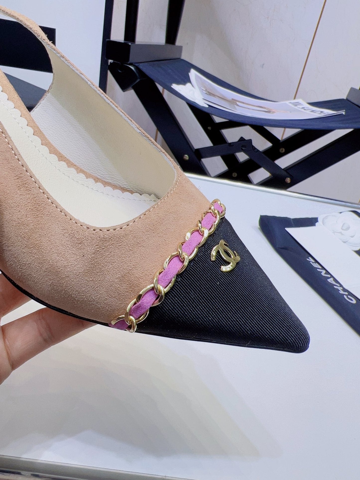 New 1:1 rep CHL High Heel Shoes 022