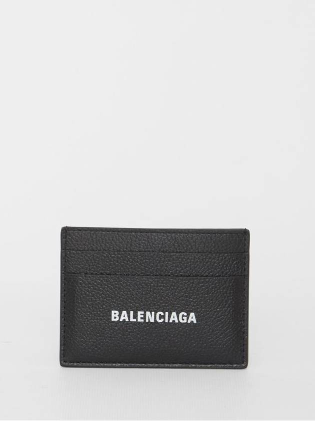 Luxury Balenciaga Trending 2025 Cash Card Holder Black