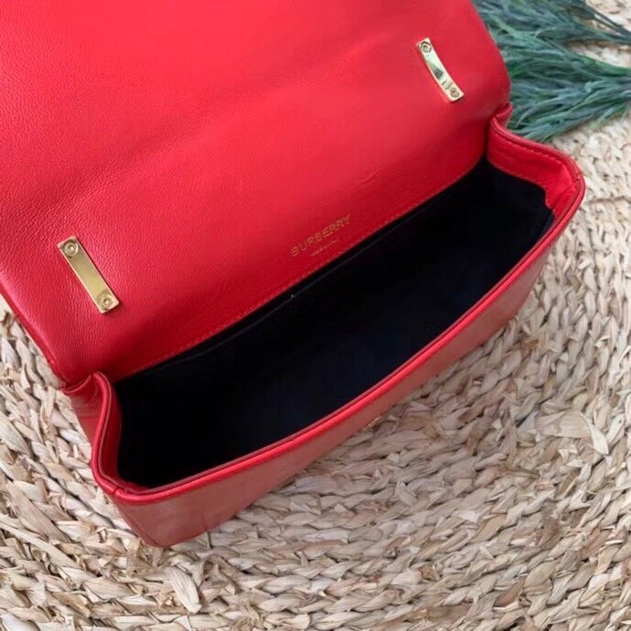 Top Quality Quilted MeTop Qualityum Lola Bag Monogram Red For Women, Bags 11in/28cm