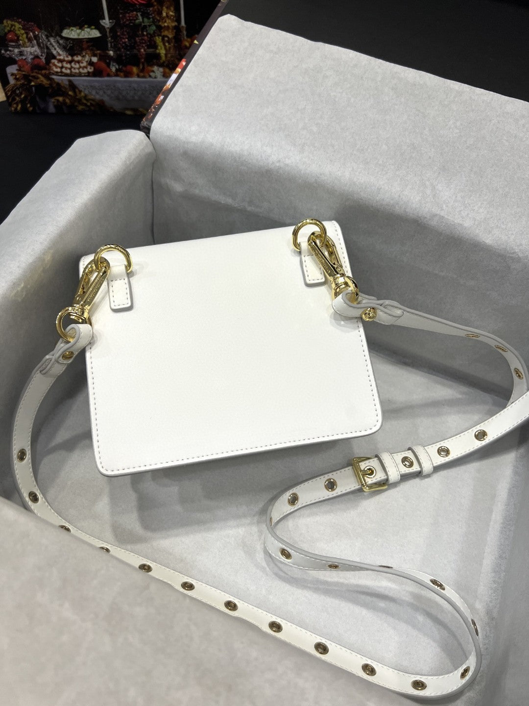 Top Quality Crossbody 3.5 Bag White For Women 6.9in/18cm Top Quality Top Quality7037AW57680002