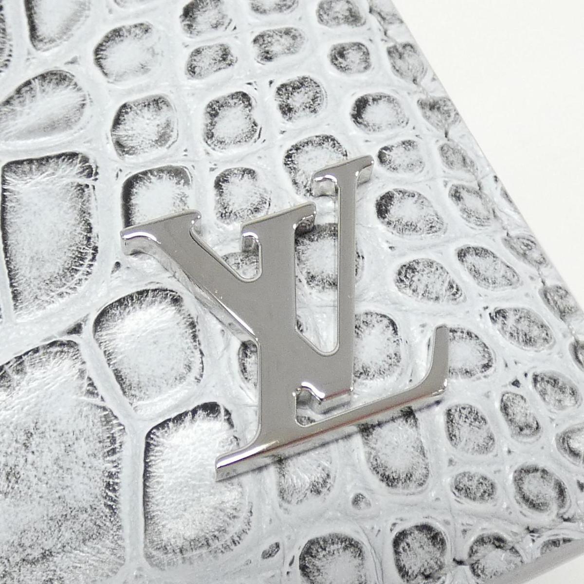 Louis Vuitton Exotic Leather Portefolio Brace Wallet