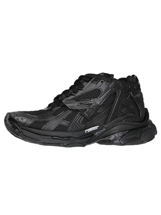 Luxury Balenciaga Trending 2025 Runner Low Top Sneakers Black