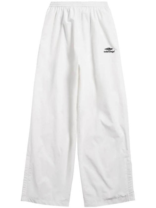 Luxury Balenciaga Trending 2025 3B Sports Icon Track Pants White