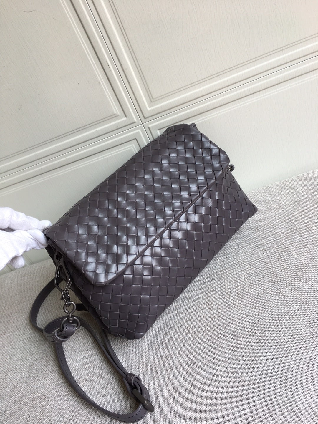 Top Quality Classic Intrecciato Dark Brown, For Women, Women’s Bags 8.9in/22.5cm