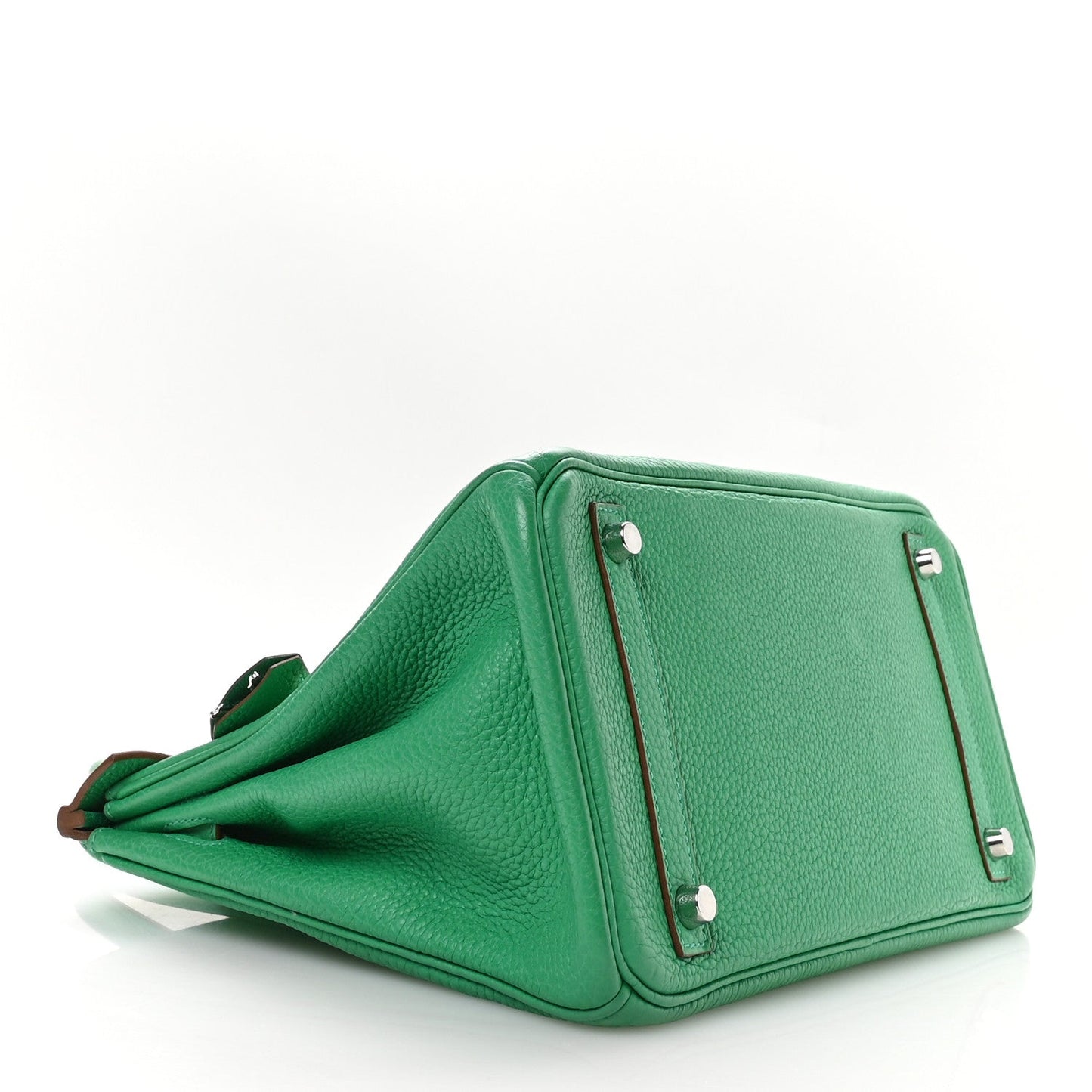 Hermes Taurillon Clemence Birkin 30 Menthe