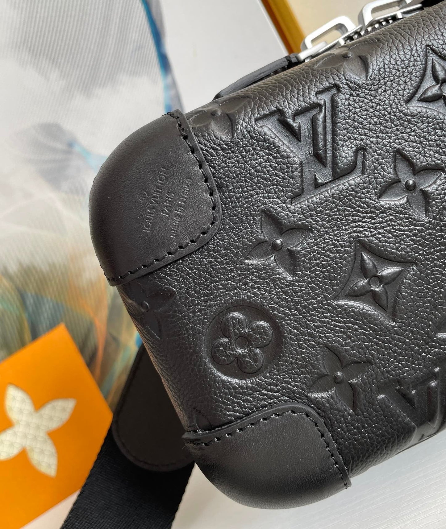Top Quality Horizon Clutch Taurillon Monogram Black For Men, Bags, Shoulder And Crossbody Bags 8.3in/21cm Top Quality M20439