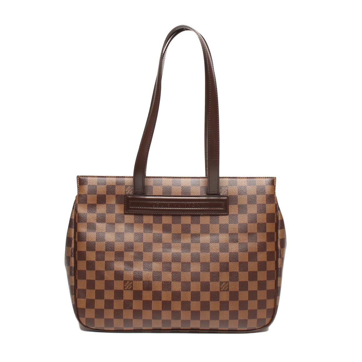 Louis Vuitton Damier Ebene Parioli PM   - Brown Totes ITD7G9L9WU3K