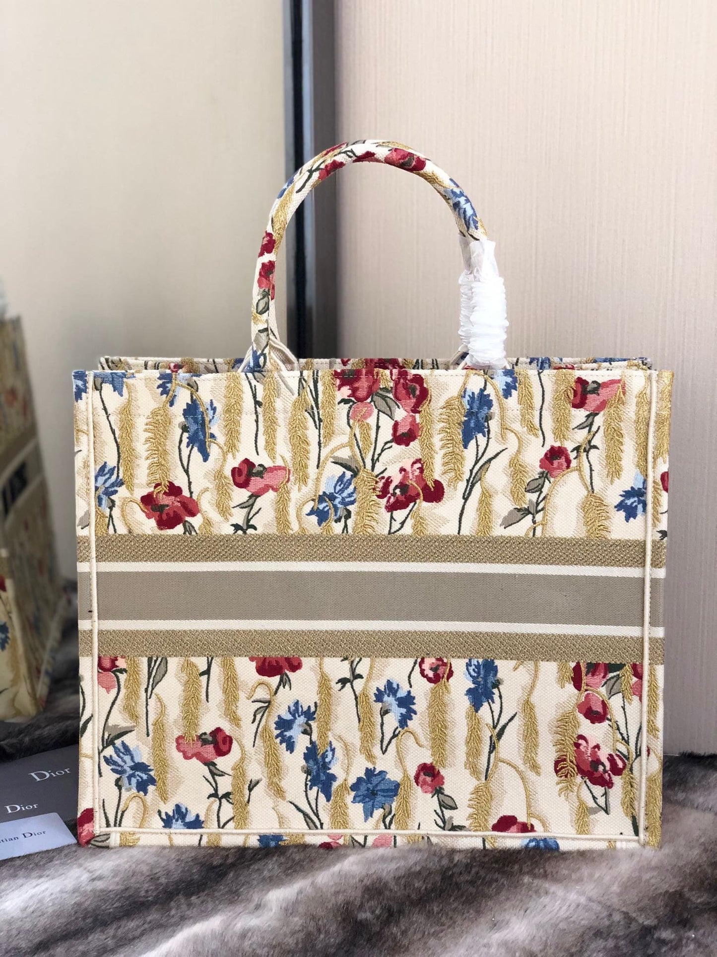Top Quality Large Book Tote White Multicolor, For Women, Womens Handbags 16.5in/42cm CD