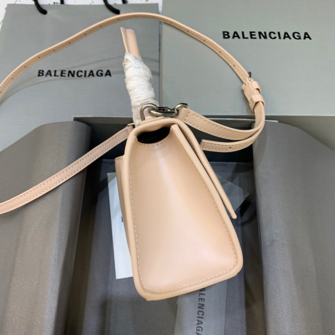 Top Quality Hourglass XS Handbag In Beige, For Women,  Bags 7.4in/19cm