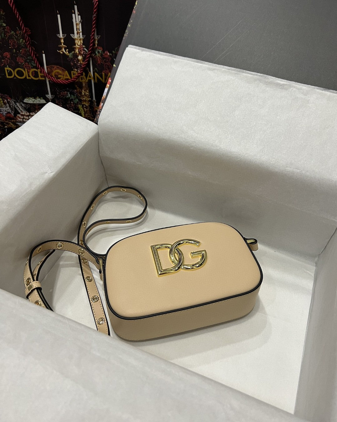 Top Quality Crossbody 3.5 Bag Beige For Women 7.5in/19cm Top Quality Top Quality7095AW57680404