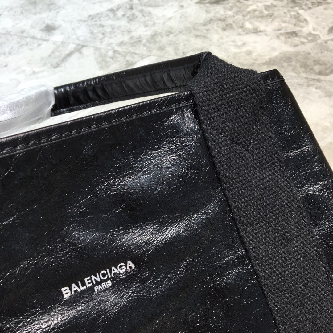 Top Quality Navy Small Cabas Tote Bag In Black, For Women,  Bags 18.5in/47cm