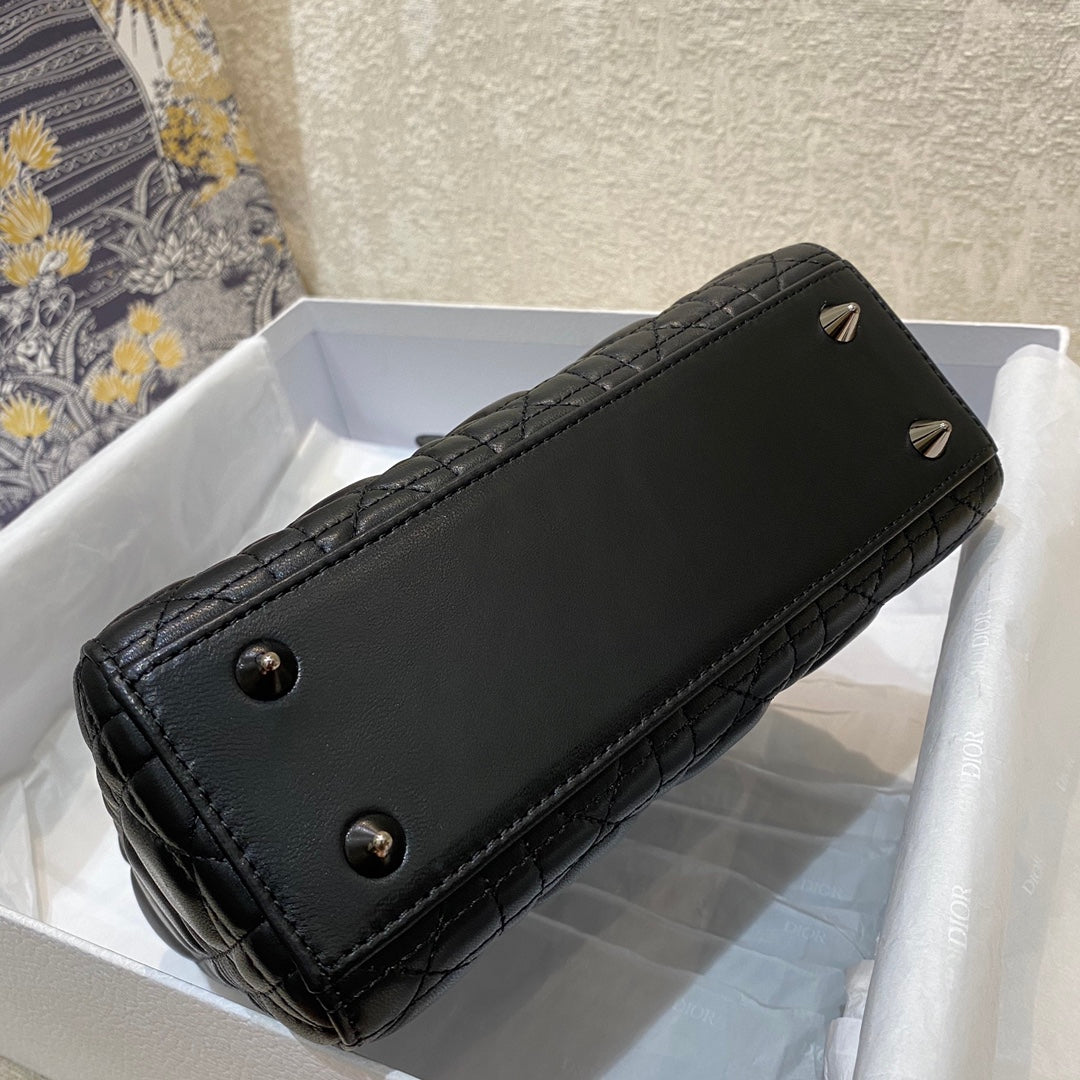 Top Quality Small Lady Bag SiTop Qualityer Hardware, Black, For Women Womens Handbags, Crossbody Bags, 20cm CD