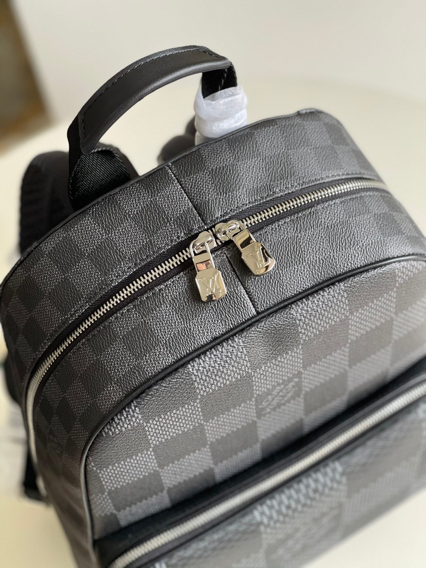 Top Quality Campus Backpack Damier Graphite 3D Canvas Grey For Men, Bags 39cm Top Quality N50009