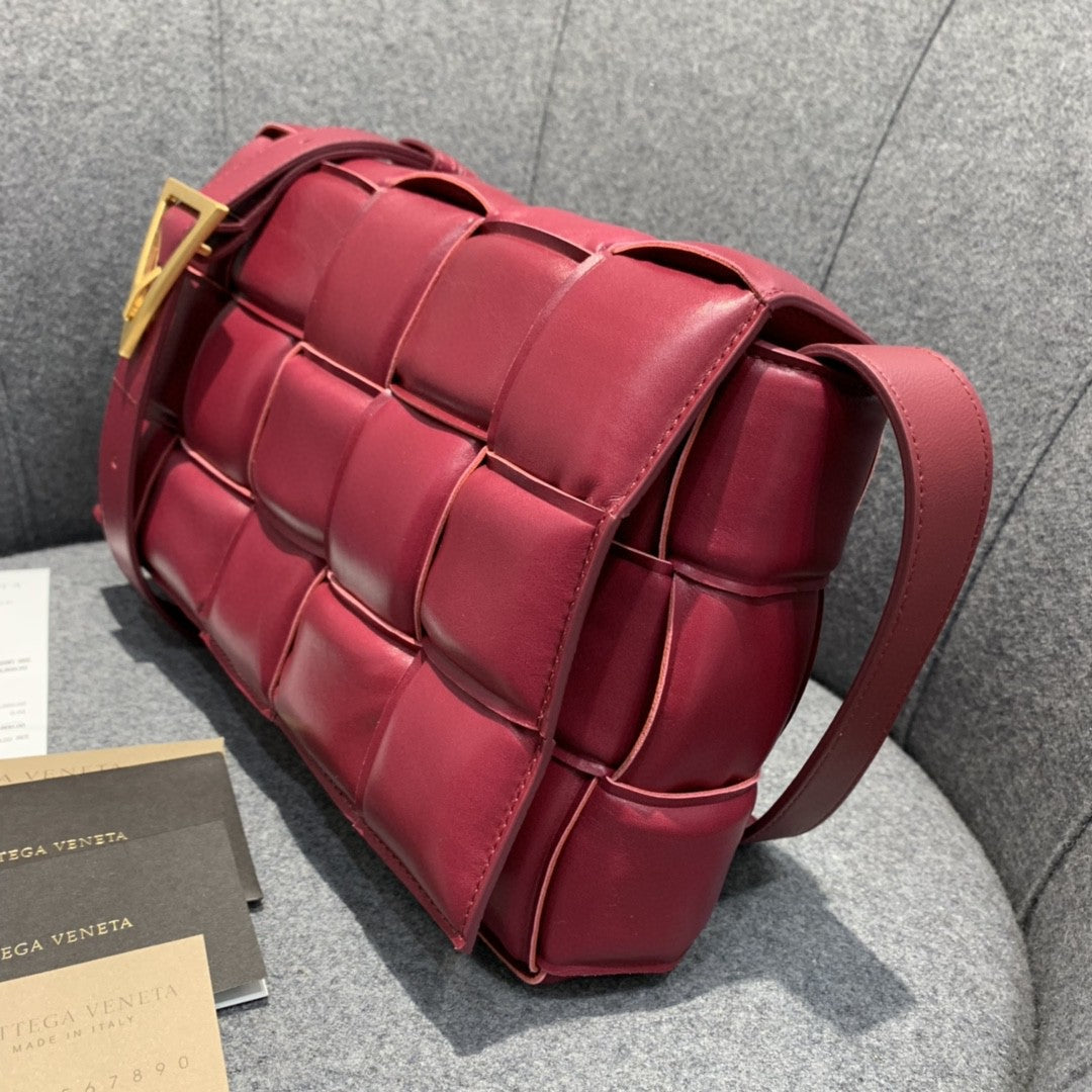 Top Quality Padded Cassette Bag For Women 10.2in/26cm In Dark Red 591970VCQR16358