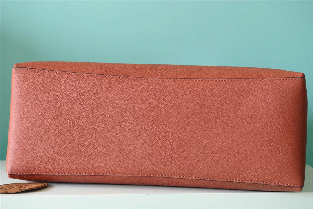 Top Quality Lockme Shopper Grain Chataigne Brown For Women,  Shoulder And Crossbody Bags 10.4in/26.5cm Top Quality M58927