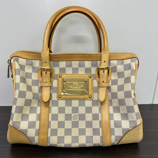 LOUIS VUITTON Damier Azur Berkeley PM Hand Bag Damier LB121119